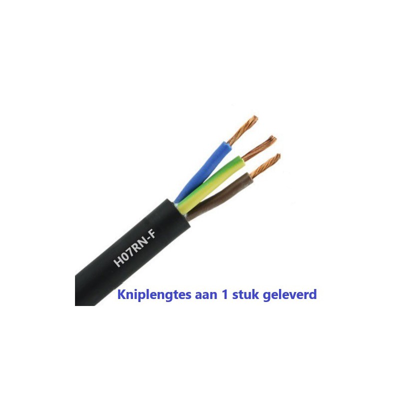 Onze onderneming kapperszaak Oom of meneer 3 x 1,5 mm2 Neopreenkabel H07RN-F l Neopreen-kabel.nl