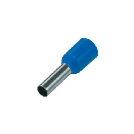 Geïsoleerde adereindhuls 16 mm2 in blauw